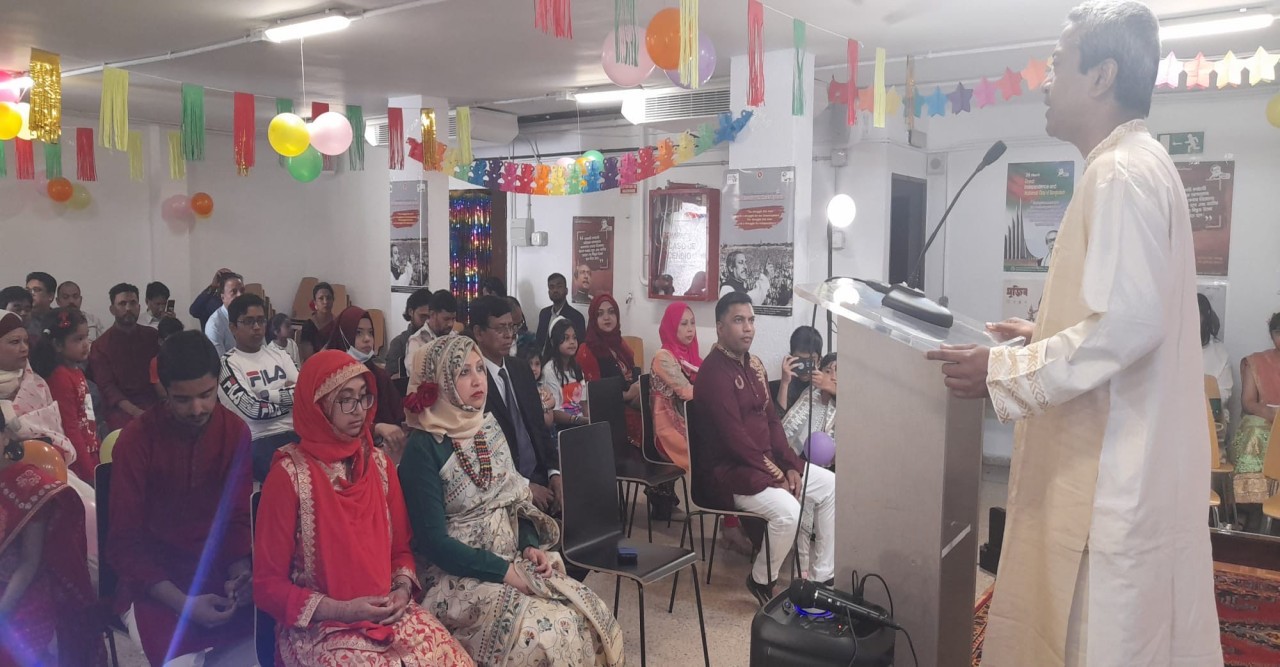 মাদ্রিদে বাংলাদেশ দূতাবাসে বাংলা নববর্ষ উদযাপন