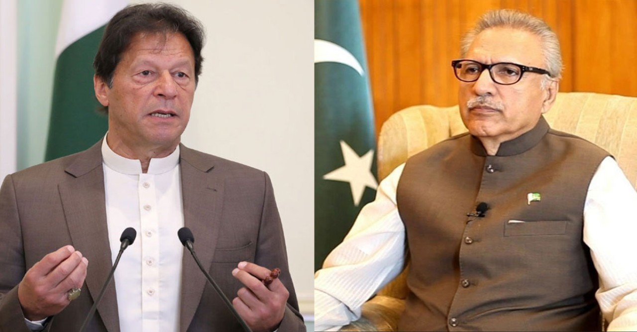 ইমরান খানের সঙ্গে পাকিস্তানের প্রেসিডেন্টের সাক্ষাৎ