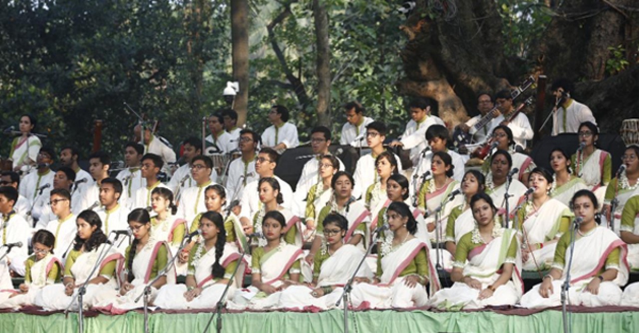 ভৈরবে শুরু, জাতীয় সঙ্গীতে শেষ