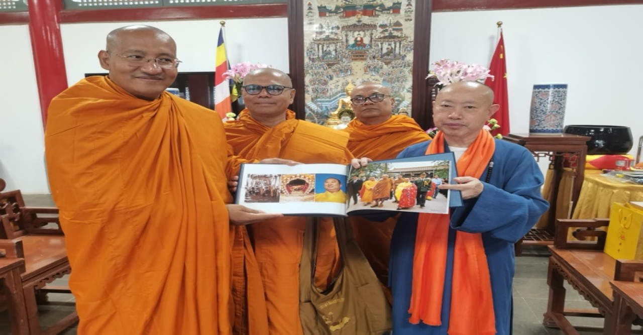 চীন ও ভারতের বৌদ্ধ বৃত্তের মধ্যে বন্ধুত্বপূর্ণ  ও সহযোগিতার ভিত্তি স্থাপন করতে পারে