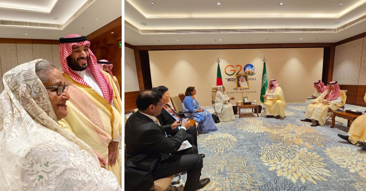 বাংলাদেশ সফরের আগ্রহ প্রকাশ করেছেন সৌদি যুবরাজ