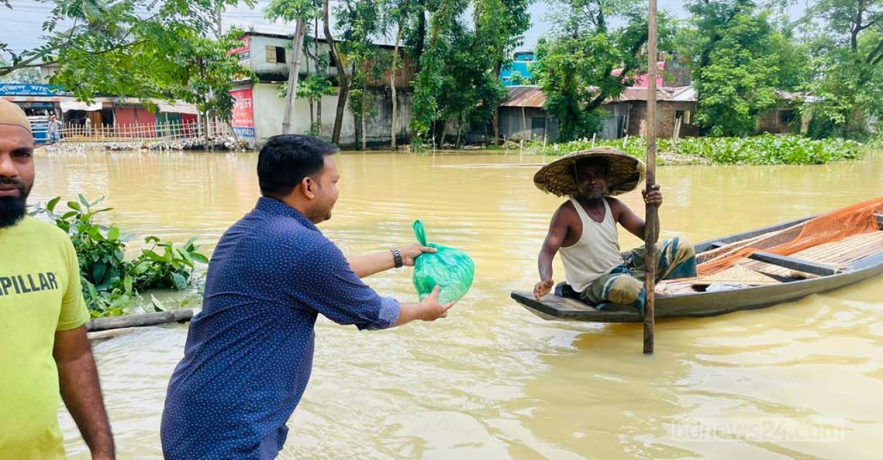 সিলেটে বন্যার্তদের বরাদ্দ মাথাপিছু ৫ টাকা, চাল ১,১২৫ গ্রাম!