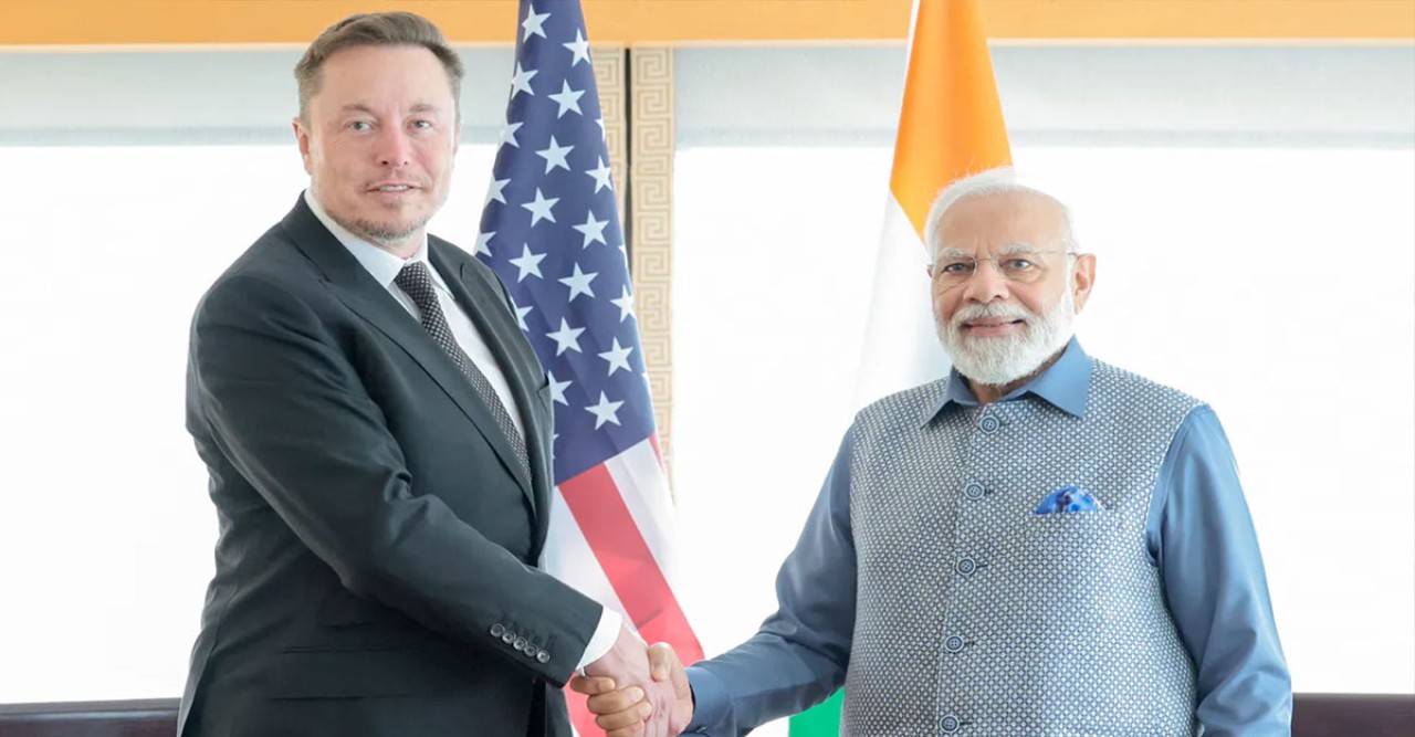 মোদি-মাস্ক বৈঠক, ভারতে কারখানা করবে টেসলা