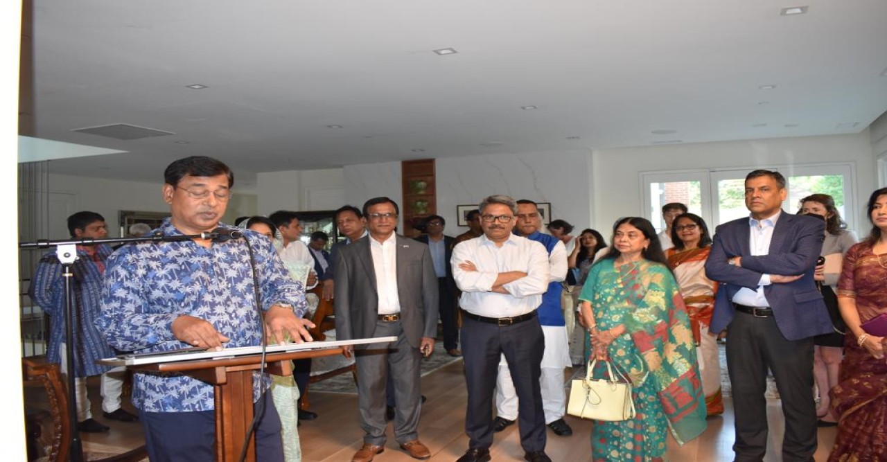 বাংলাদেশের রাষ্ট্রদূতের ঈদ উপলক্ষে সংবর্ধনার আয়োজন