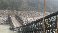 ভেঙে পড়লো উত্তর সিকিমের সঙ্কলাং সেতু, দুর্ভোগ পর্যটকদের