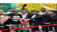 নিউইয়র্কের জ্যামাইকায় বাংলাদেশী আমেরিকান তরুণ শিল্পী জিহান ওয়াজেদ’র আঁকা মুর‌্যাল উদ্বোধন