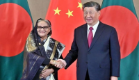 শেখ হাসিনা-শি চিনপিং দ্বিপক্ষীয় বৈঠক অনুষ্ঠিত