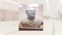 জি২০ সম্মেলনস্থলে বঙ্গবন্ধুর আবক্ষ মূর্তি