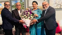 বন্যার ‘পদ্মশ্রী’ প্রাপ্তিতে শুভেচ্ছা জানালো সংগীত ঐক্য