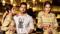 ছেলের পায়ের তলায় নুসরাত-যশ!